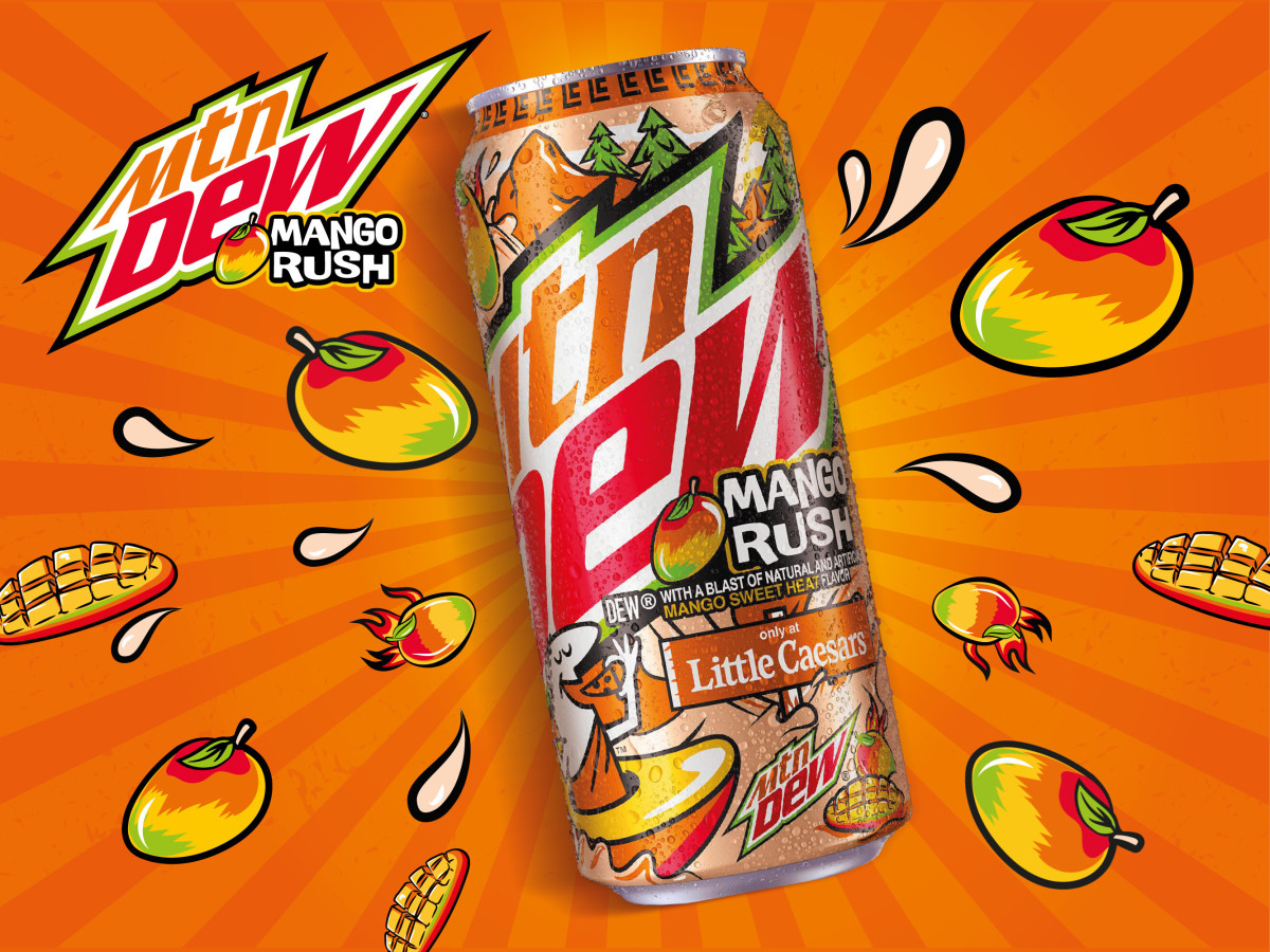 Little Caesars Gets Its Own Limited-Edition Mango Mountain Dew Flavor