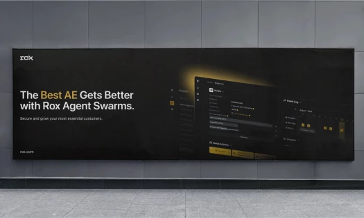 Advertisement for Rox Agent Swarms