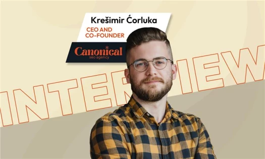 Krešimir Ćorluka, CEO of Canonical SEO Agency
