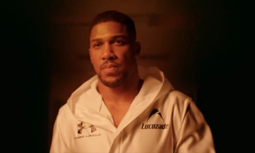 Anthony Joshua in Lucozade commercial