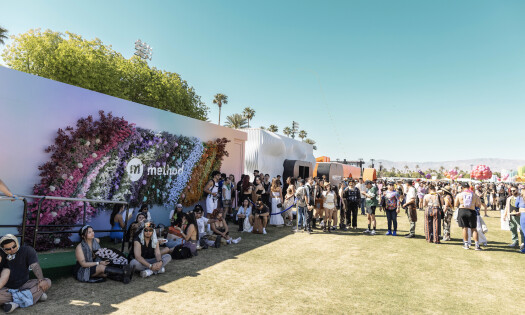 Method's booth in Coachella