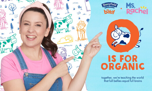 Ms. Rachel's endorsement for Stonyfield Organic YoBaby