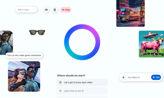 Meta's AI app
