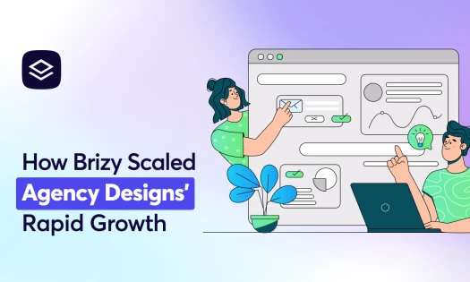 An illustration of people, an email pop-up, and someone working on a laptop getting an idea.