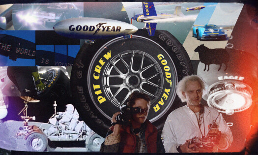 Goodyear's campaign banner