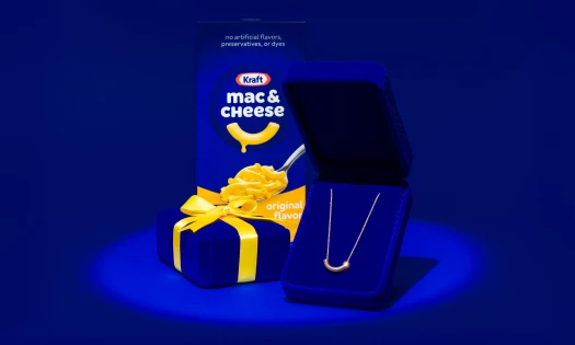 Kraft's Mac & Cheese 14k Gold Necklace