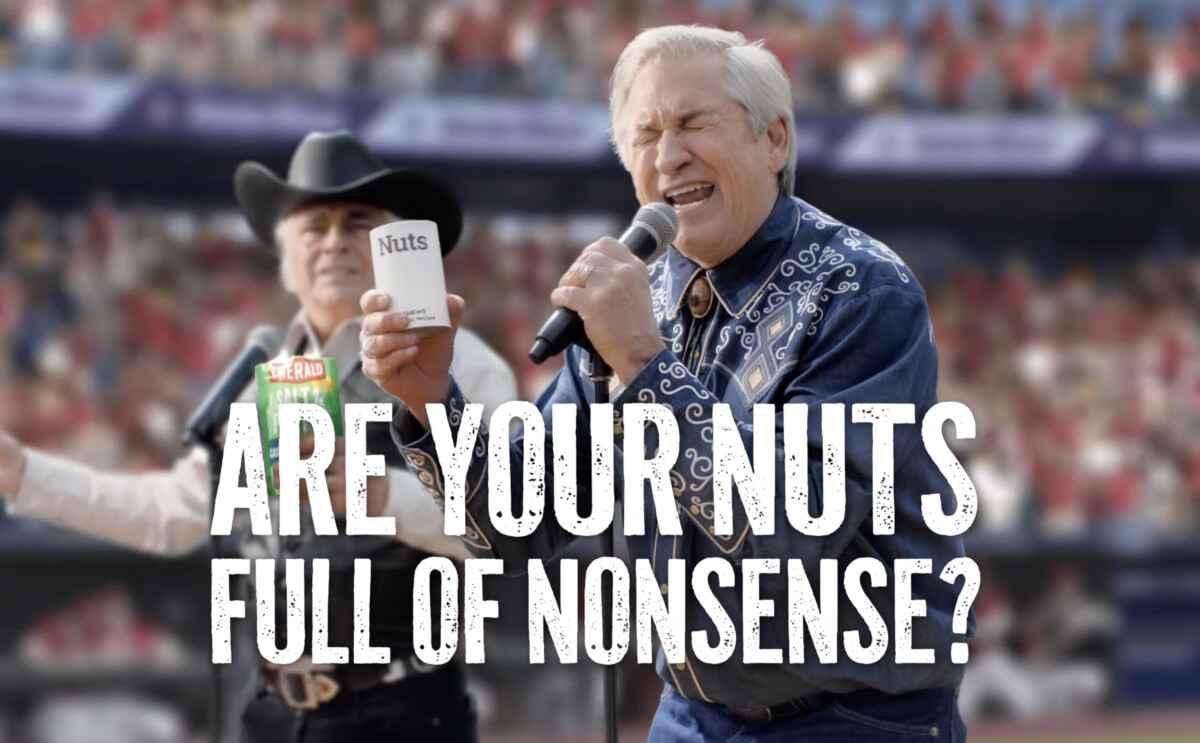 Emerald Nuts Declares War on Gimmicks with 'No Nonsense' Rebrand