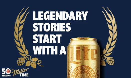 Miller Lite Gold Can