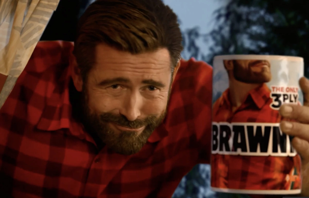 Brawny Brings Its Legendary Lumberjack to Life in Hilarious New Campaign