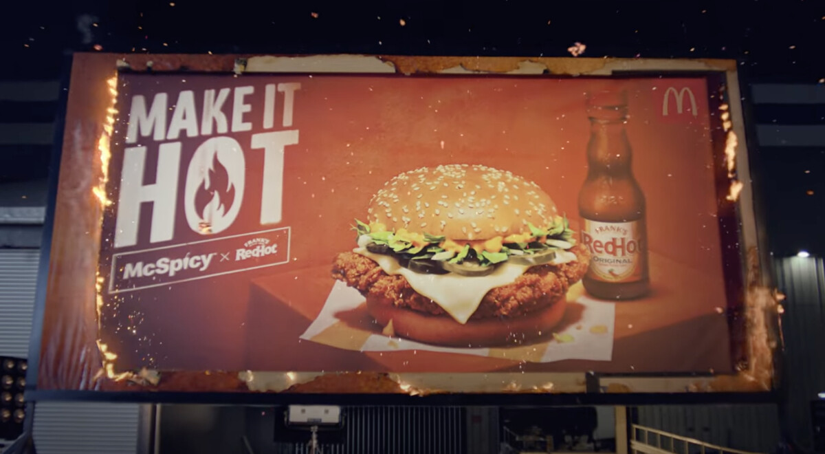 McDonald’s & Frank's Redhot Drop ‘Make It Hot’ Campaign from Leo Burnett