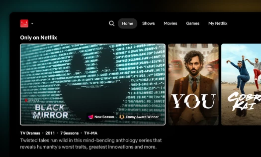 Netflix new design