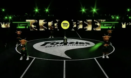 A goat from Dentsu Italy and Spotify's campaign