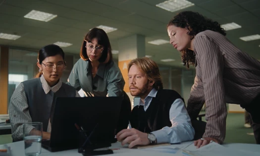 A group of officemates