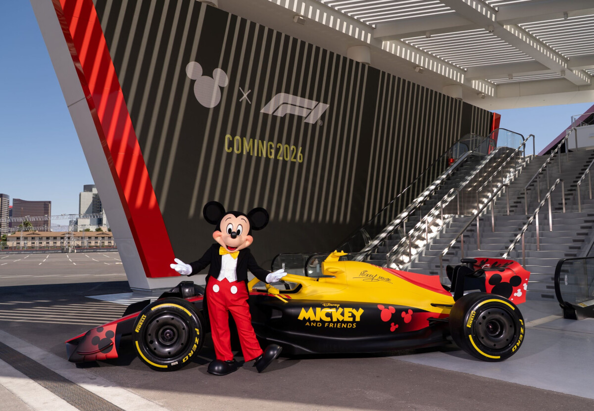 Disney and Formula 1 Will Bring Mickey Mouse to the Racetrack in 2026