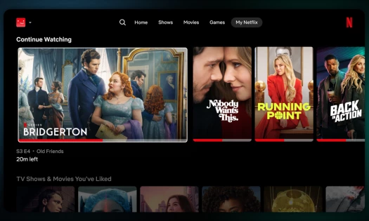 The new Netflix TV experience