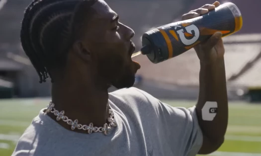 Shedeur Sanders in Gatorade Ad Campaign