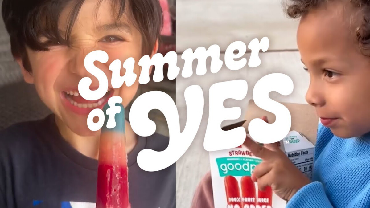 GoodPop Wants Parents to Say Yes to Summer with Feel-Good Frozen Treats