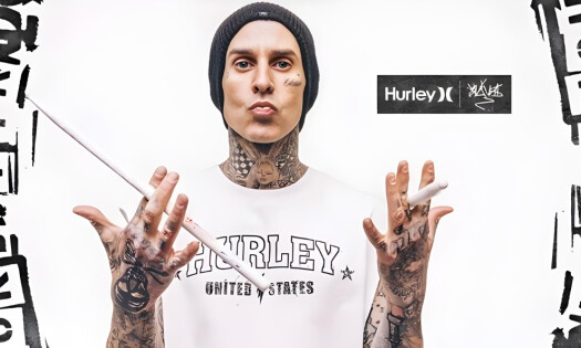 Hurley's First Global Ambassador Travis Barker