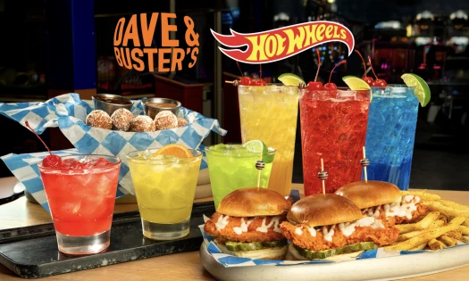 Dave & Buster's latest offerings in collaboration with Hot Wheels