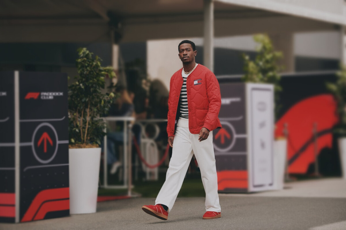Damson Idris Leads Tommy Hilfiger’s APXGP Line for F1 Movie with Brad Pitt