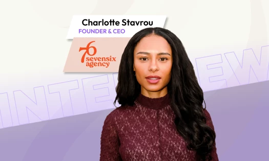 Charlotte Stavrou, Founder and CEO of SevenSix Agency.