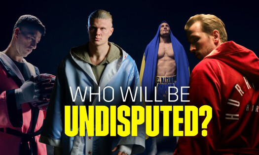 Global athletes have a showdown in DAZN spot