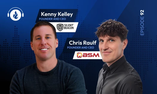 Kenny Kelley, Founder and CEO of Silent Beacon; Chris Raulf, Founder and CEO of Boulder SEO Marketing