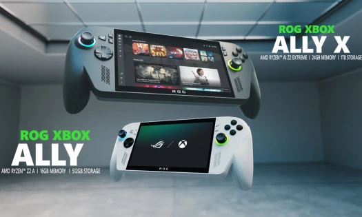 ROG XBOX Ally and Ally X by Microsoft and ASUS