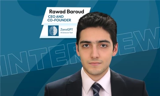 Rawad Baroud, CEO and co-founder of ZeroGPT