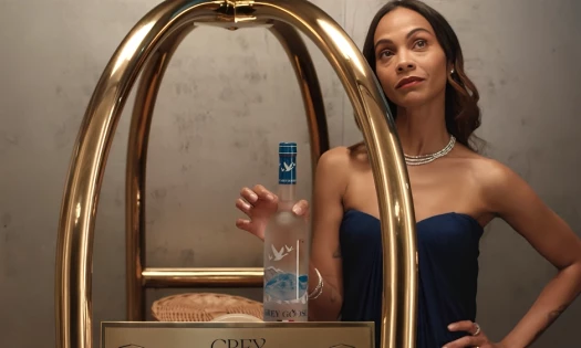 Zoe Saldaña Stars in Grey Goose’s GREY GOOSE Hôtel campaign