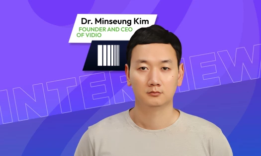 Dr. Minseung Kim, founder and CEO of Vidio