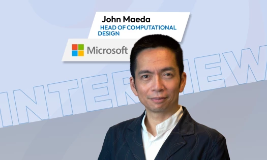John Maeda is VP of Engineering and Head of Computational Design and AI Platform at Microsoft