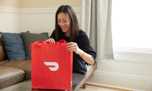 DoorDash and Symbiosys Logos