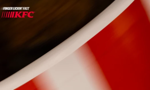 KFC Canada's campaign banner