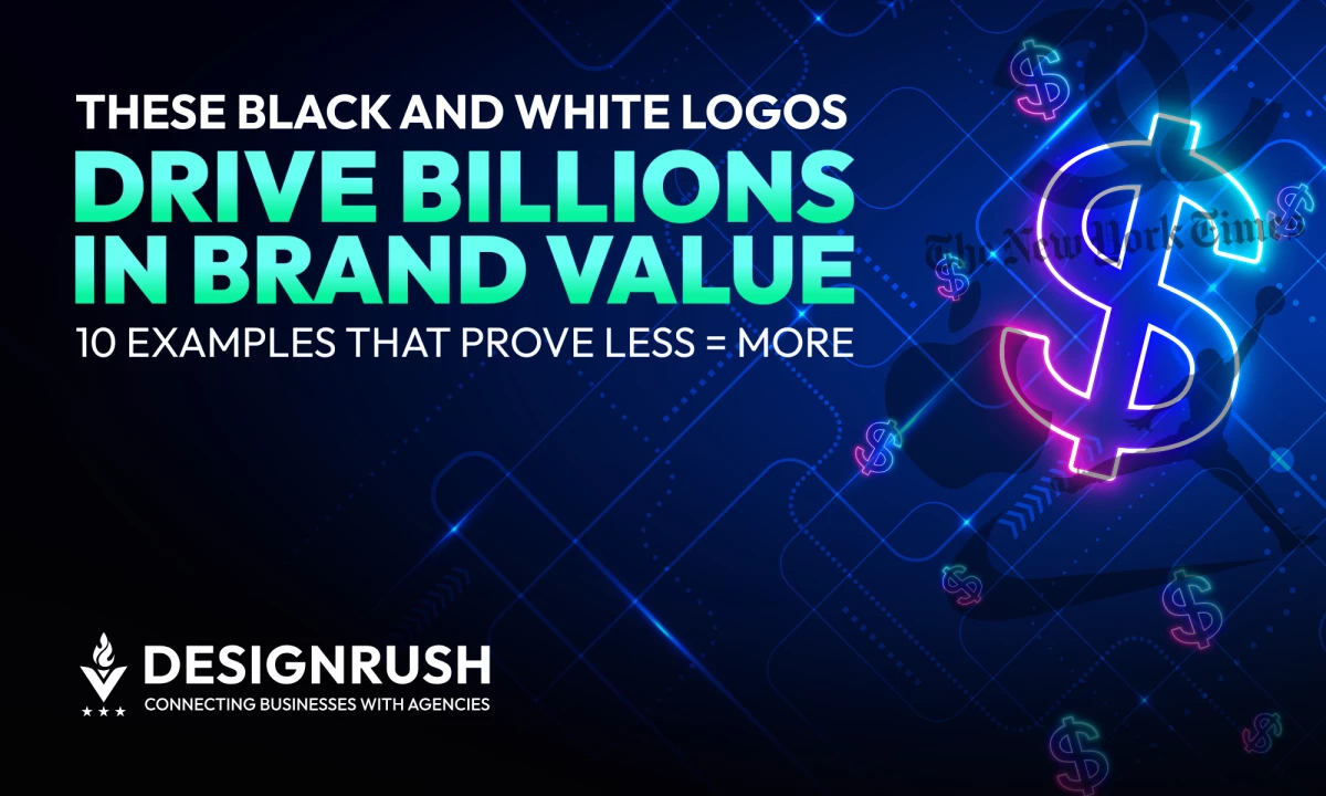 These Black and White Logos Drive Billions in Brand Value: 10 Examples That Prove Less = More
