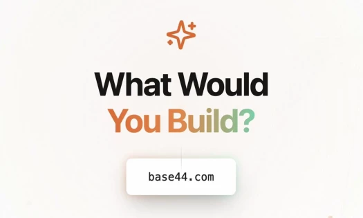 Base44's banner