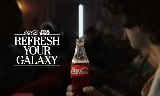 The Coca-Cola x Star Wars 'Refresh Your Galaxy' Banner