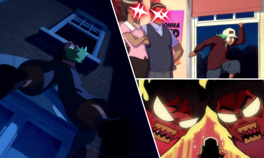 Anime vignettes from MilkPEP's latest spot