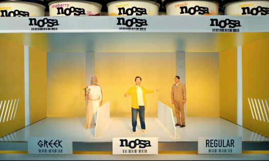 noosa yoghurt's 'The Envy of the Yogurt Aisle' campaign