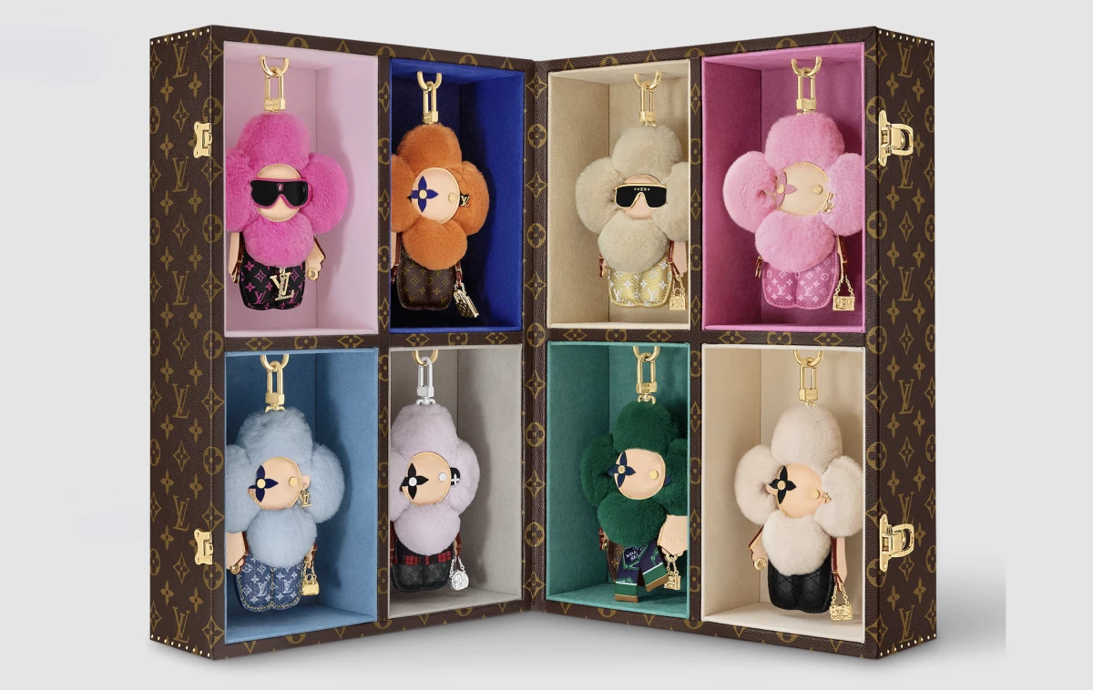 Louis Vuitton Bets on High-End Bag Charms Amid the Labubu Craze