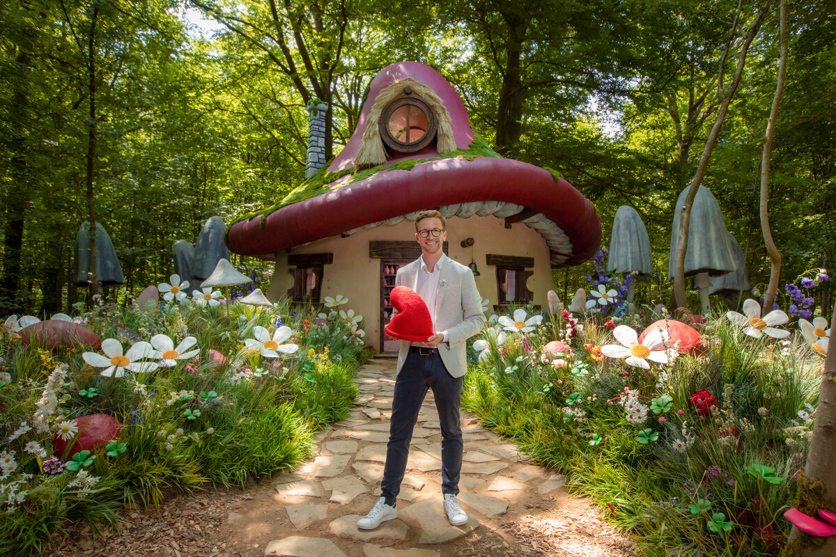 Airbnb and Paramount Bring Smurfs to Life in the Belgian Woods