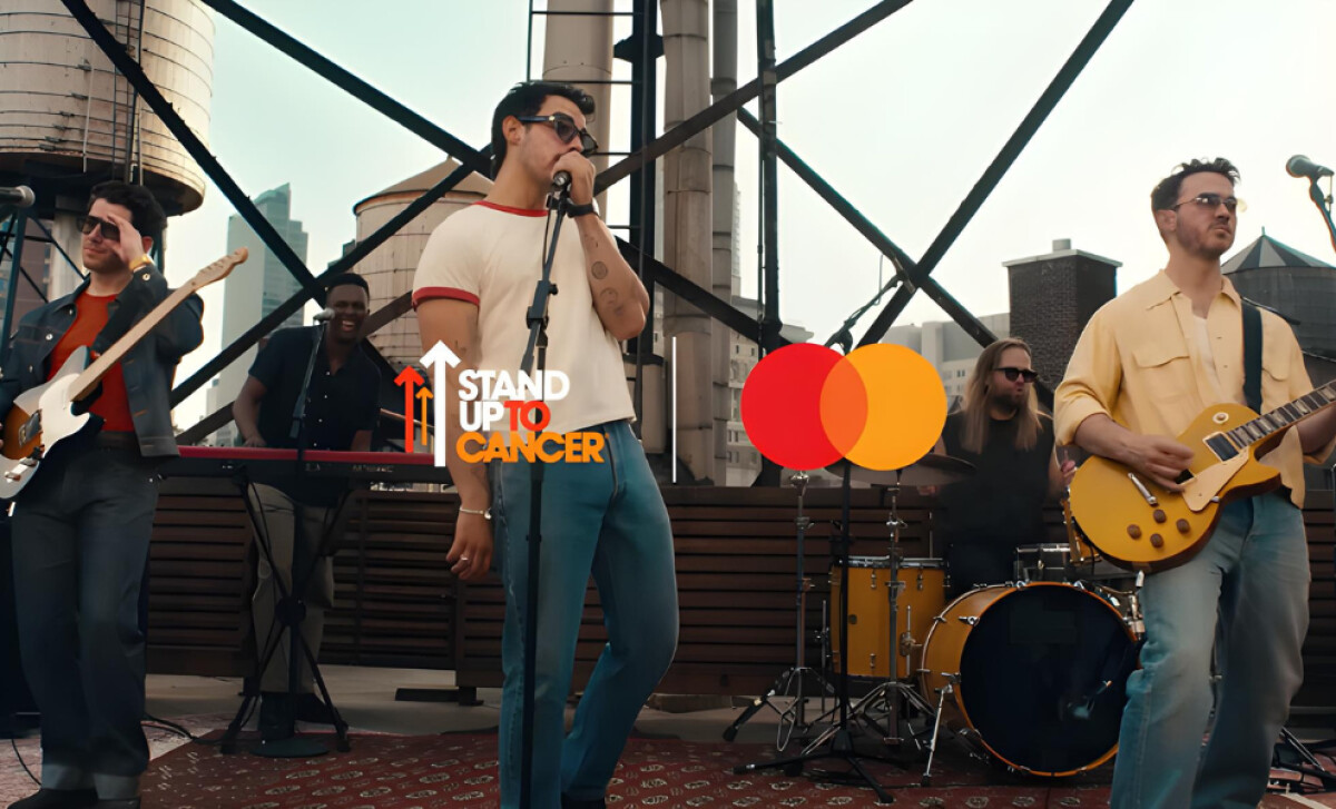 Jonas Brothers Drive Mastercard’s $5M Cancer Campaign Strategy