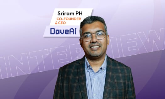 Sriram PH, co-founder & CEO of DaveAI
