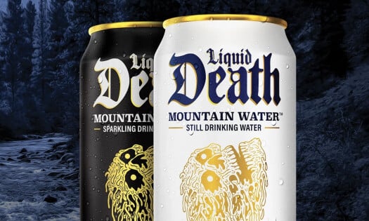 Liquid Death's Sparkling Water