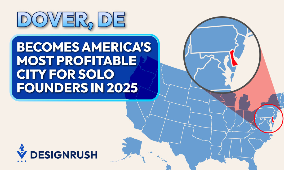 Dover, Delaware, Is the #1 U.S. City for Solo Founder Profitability in 2025