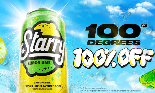 Starry's "National Refreshment Day" Campaign Banner