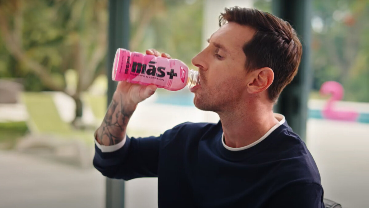 Messi’s Más+ Hydration Brand Enters Market with Global Tournament Launch