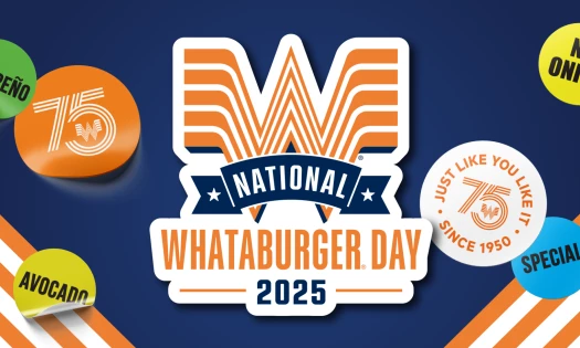 Whataburger's 'Whataburger Day' campaign banner