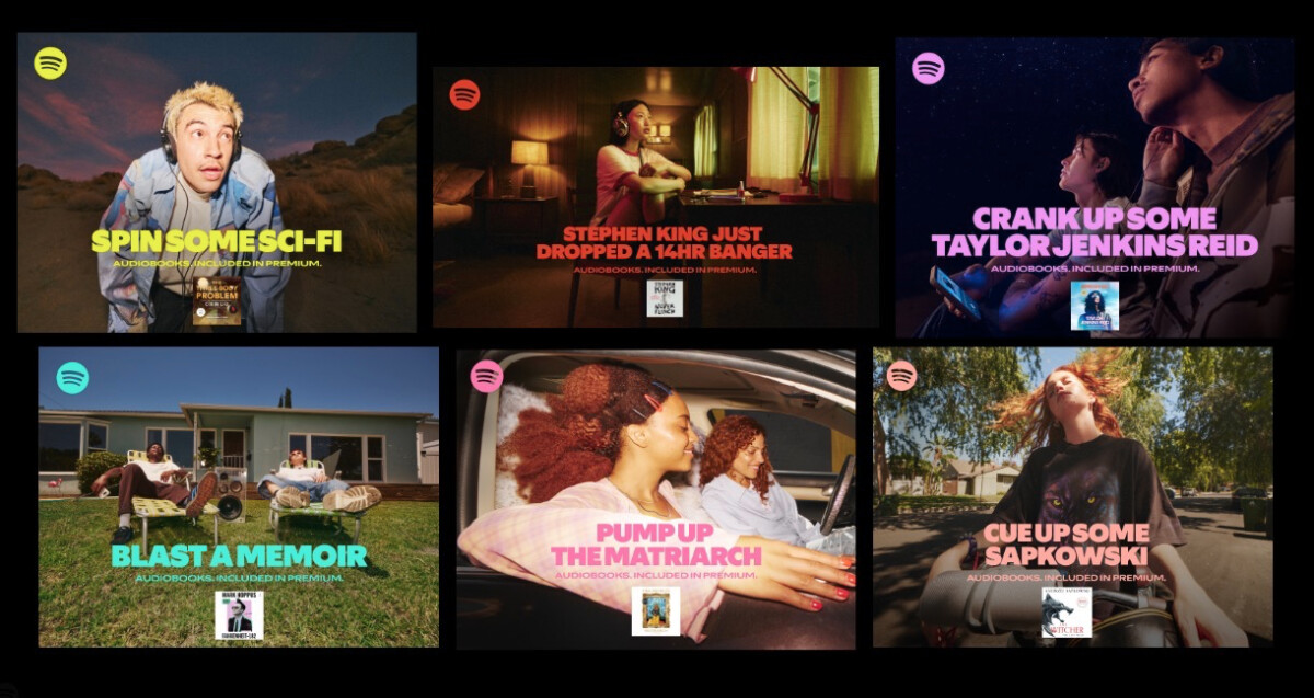 Spotify Pushes Audiobooks as the New Soundtrack to Daily Life