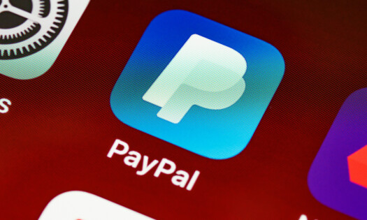 PayPal app icon on mobile phone screen